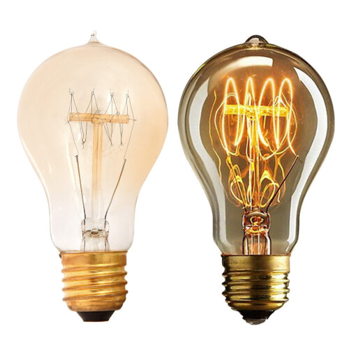 40W A19Vintage Βιομηχανική Ρετρό Λάμπα Edison Filament E27 220V Διακόσμηση Σπιτιού 2
