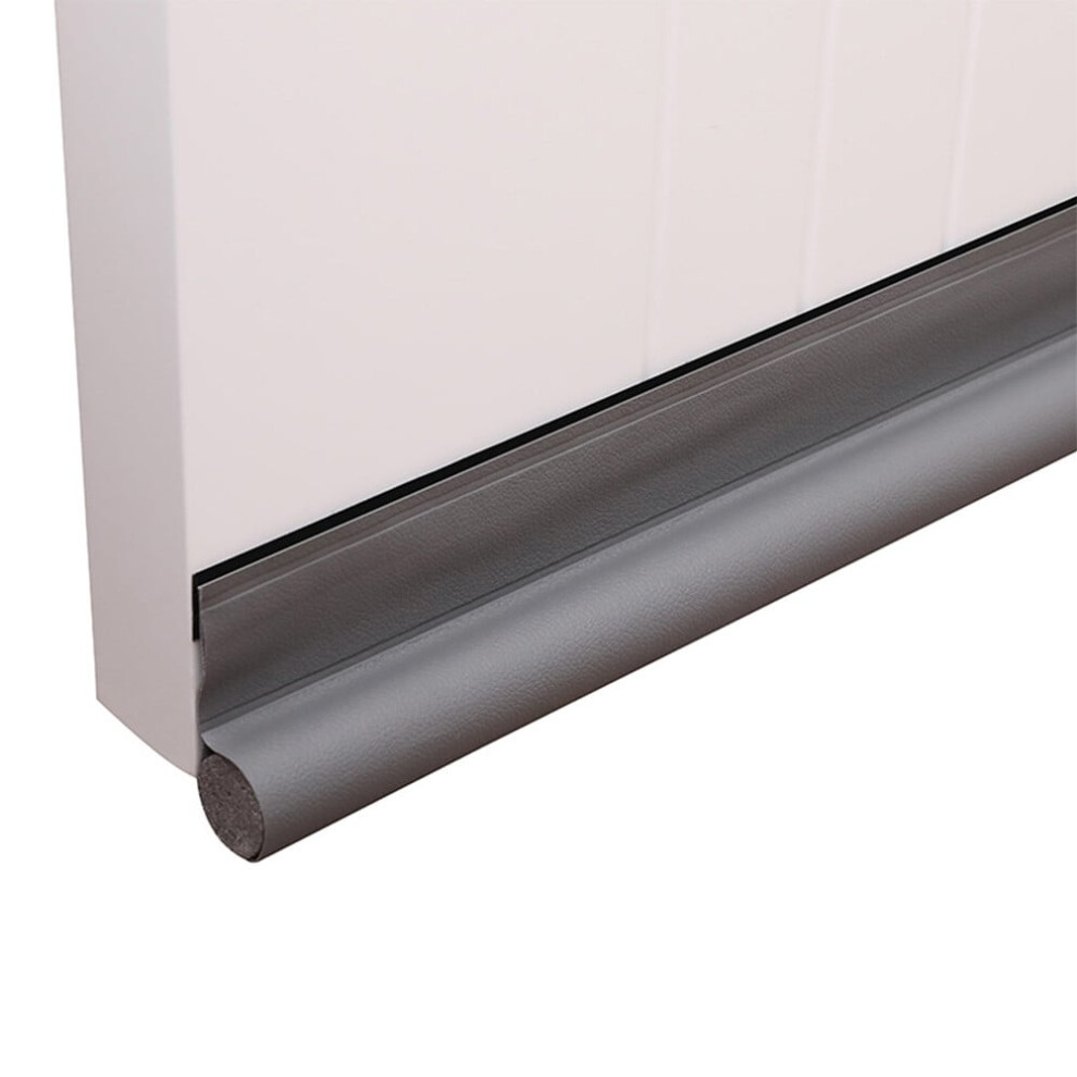 Door Bottom Seal Strip Weatherstrip Under Door Draft Stopper Anti-Cold 1 Side, Grey 9164030606876