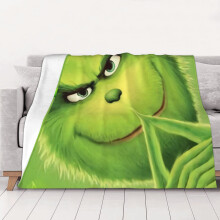 De Grin-Ch fleece deken is een superzachte en knusse plaid voor mannen, vrouwen, ouderen en kinderen. Kenmerken: Superzacht, 50" x 40"