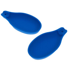2 Stück Silikon-Löffelaufbewahrungspads, Löffelhalter, Ständer, Küchenutensilien