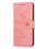 Δερμάτινη θήκη Butterflies συμβατή με Samsung Galaxy A14Pink 4