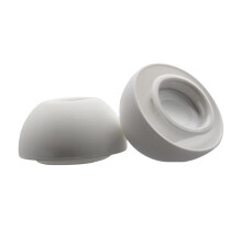 1 paire d'embouts en silicone pour écouteurs, compatibles avec les AirPods Pro (taille moyenne).