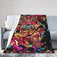 Deka s motívom hotela Doctor Strange, anime deka do postele, deka na pohovku, ultra mäkká flísová deka do spálne a obývačky, 60x50 palcov