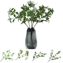 Künstliche Zweige mit langen Stielen, künstliche Pflanzenzweige für Blumenarrangements, Vasensträuße, Hochzeitsdekoration