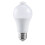 Λάμπα αισθητήρα κίνησης 85-265V E27PIR Λάμπα 12W με ανιχνευτή υπερύθρων Λάμπα ασφαλείας 1