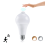 Λάμπα αισθητήρα κίνησης 85-265V E27PIR Λάμπα 12W με ανιχνευτή υπερύθρων Λάμπα ασφαλείας 4