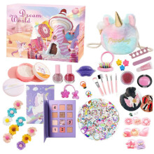 2023 Amazon Advent Calendar Countdown Blind Box Unicorn Ice and Snow Ornaments Girls Holiday Gift Toys 55 piece set 473g