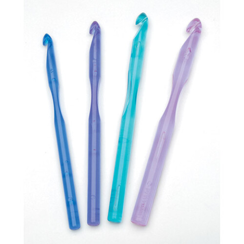 Haaknaaldenset van acryl, 15 cm