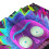 Cortina de chuveiro Rick & Morty 72x72 polegadas, impermeável, resistente a mofo, blackout, privacidade, estampa de patchwork, tamanho único. 5