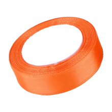 Ruban DESTYER pour emballage cadeau, mariage, confection de vêtements, loisirs créatifs, boîte de rubans en polyester - Orange (paquet de 24)
