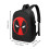 Σακίδιο πλάτης για φορητούς υπολογιστές Deadpool Travel, σακίδιο πλάτης για φορητούς 2