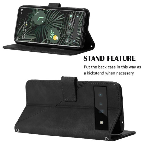Θήκη για Google Pixel6Pro5G Πορτοφόλι με κάλυμμα Flip Folio Προστατευτική θήκη πιστωτικής 1