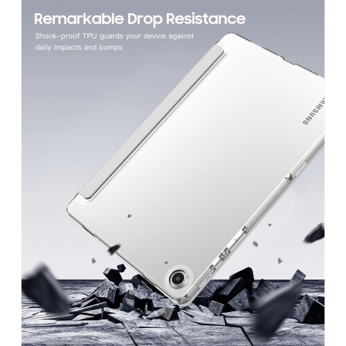 Θήκη συμβατή με Samsung Galaxy Tab A9+/A9Plus11" 2023, Λεπτή μαλακή TPU διαφανής προστατευτική θήκη 2