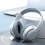 Ασύρματα ακουστικά Bluetooth Quinlirra Headworn Πλήρες πακέτο ακουστικών για αυτιά με 8