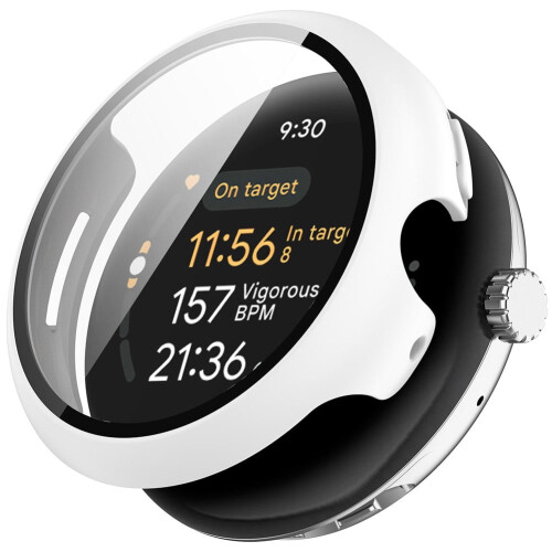 Προστατευτική θήκη husxh για το Google Pixel Watch3 41/45MM, ανθεκτική σε κραδασμούς, πλήρης 2