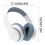 Ασύρματα ακουστικά Bluetooth Quinlirra Headworn Πλήρες πακέτο ακουστικών για αυτιά με 6