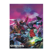 Guardians of the Galaxy – Weiche und bequeme Kuscheldecke, leichte und warme Flanelldecke für Couch, Sofa und Bett, 203 x 152 cm