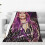 Κουβέρτα Sasha Banks, εξαιρετικά μαλακή άνετη φανέλα από φλις για αγόρια κορίτσια 2