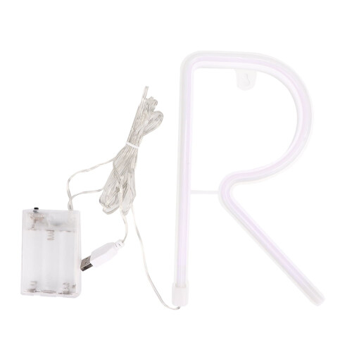 Φωτιστικό Delaman Letter Light, 3V Χαριτωμένο LED Light PVC Σταθερό Ανθεκτικό Διακοσμητικό