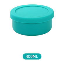 Fournitures scolaires WJSXC Boîte à lunch Bento en silicone, boîte à lunch pour pique-nique en plein air, compatible micro-ondes, boîte de