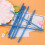 Colorful Reusable Hard Plastic Stripe Drinking Straws Party Decoration 2