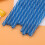 Colorful Reusable Hard Plastic Stripe Drinking Straws Party Decoration 3