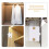Interrupteur de porte Aloha5pcs pour éclairage de placard/armoire 5