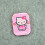 Σετ χτένας μακιγιάζ Hello Kitty με καθρέφτη, σετ καθρέφτη, σε σχήμα καρδιάς, χαριτωμένο 1