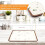 Silicone Baking Pan Cleanable Kneading Pad Food Grade Silicone 6