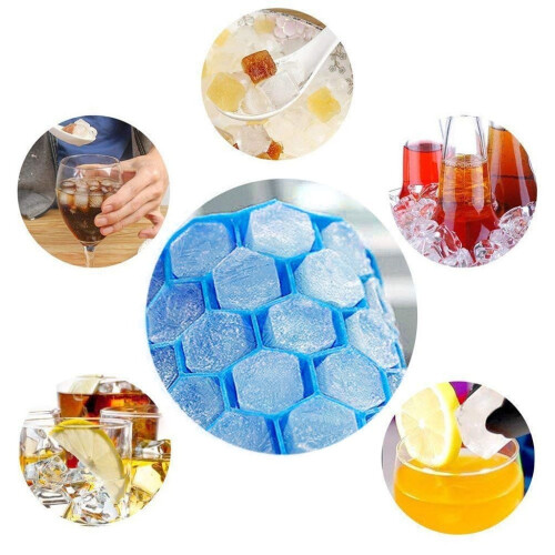 AURIGATE Eiswürfelform in Wabenform, 2 Stück, Sonderangebot 2
