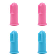 Dog Toothbrush Finger Toothbrush For Cats And Dogs Puppy Supplies Dog Brush Great For Dogs And Cats Cat *4PCS