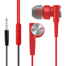 Sluchátka do uší s mikrofonem, 3,5mm kabelová sluchátka pro chytré telefony s iOS a Androidem, notebooky, MP3, herní přehrávače Walkman