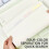 Τετράδιο Κλασέρ Lksixu8-Ring, B5Frosted PVC Softcover, 120Pgs παχύ χαρτί με γραμμές, Επαναγεμιζόμενο 4