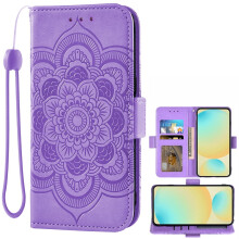 Asuwish Kompatibel med Xiaomi Redmi Note9/10X4G Pung-etui, Læder Flip Stand Cover med Strop og Håndledsrem til Purpleme Note9/X10Mænd Kvinder