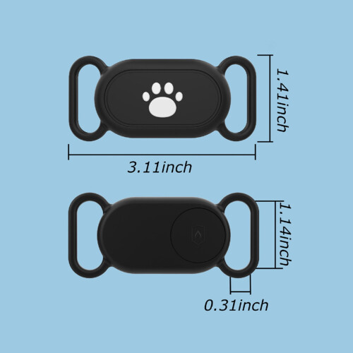 Capa protetora de silicone para Galaxy SmartTag, ideal para cães e gatos. 1