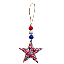 Dekorationen zum 4. Juli, 1/3/5/10 Stück patriotische Sterndekorationen, passend für fünfzackige Sterne zum Aufhängen am Weihnachtsbaum,