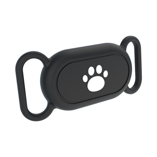 Capa protetora de silicone para Galaxy SmartTag, ideal para cães e gatos.