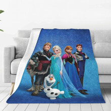 Frozen-Decke für Damen und Herren, superweiches, flauschiges Fleece, kuschelig warm für Sofa, Bett, Reisen, Geschenk für jede Jahreszeit, 152 x