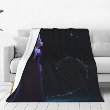Frozen-Decke für Damen und Herren, superweiches, flauschiges Fleece, kuschelig warme Reisedecke für Sofa und Bett, Geschenk für jede Jahreszeit,