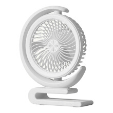 OYIGU Fan Home Office Silent USB Charging Small Fan Student Dormitory Desktop Night Light, Quiet Fan on Clearance