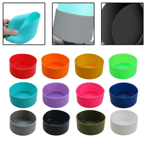 GDHOME Κάλυμμα για ποτήρι 7,5/9cm με κάλυμμα από σιλικόνη και καουτσούκ, πάτος 32-40oz Universal 1