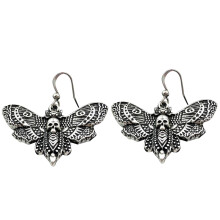HOTYA Skull Moth oorbellen, hanger, choker oorbellen, vintage punk sieraden, nieuwe mode