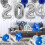 Husfou-Abschlussfeier-Sets 2024, Blau/Silber 3