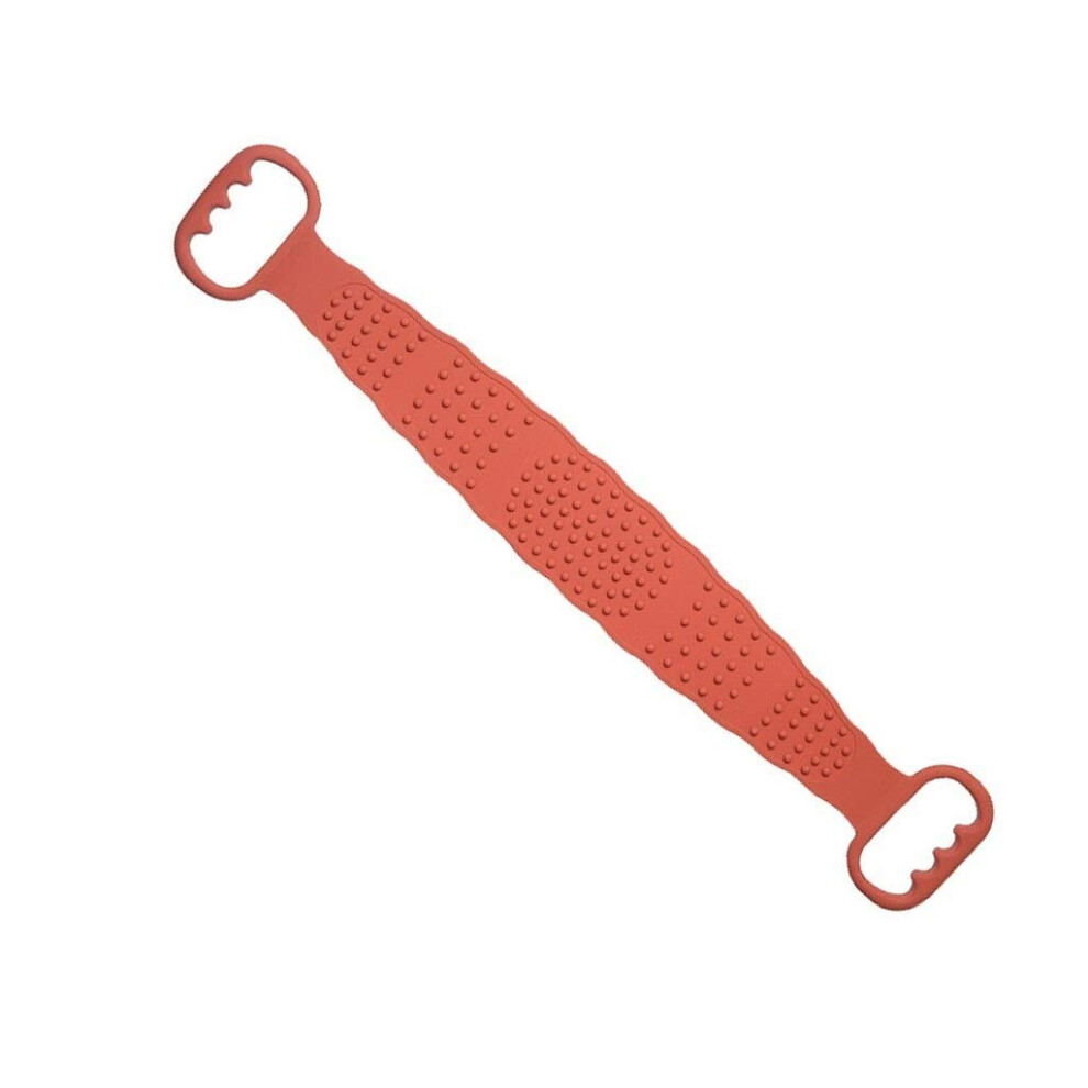 Silicone Back Scrubber for Shower Long Exfoliating Bath Towel Gentle Skin Exfoliation for Body