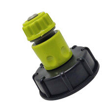 kit de convertisseur pour conteneur IBC avec raccord pour réservoir IBC et raccord pour tuyau d'eau