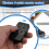 Control remoto para puerta de garaje/portón de 433 MHz con código variable. 6