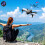 Zeceouar Drone με κάμερα, φακό drone, αεροφωτογράφηση, υψηλής ευκρίνειας, μίνι 4