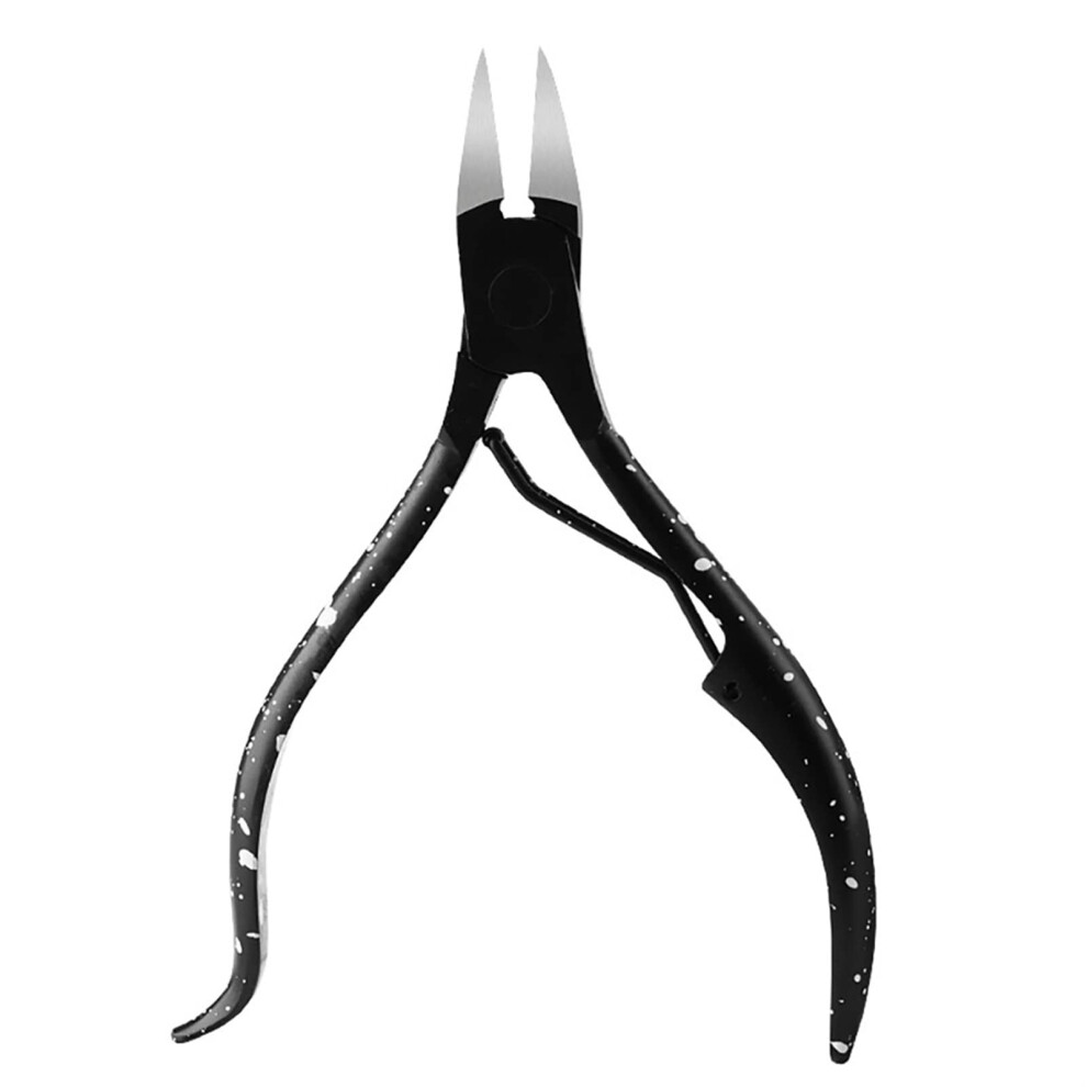 Ingrown Toenail Clipper with Ergonomic Grip, Stainless Steel Cuticle Nipper for Manicure Pedicure