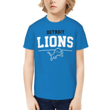 Detroit Kids Short Sleeve Shirt for Boys and Girls Sports Football Team Logo for Baseball Fans Gifts