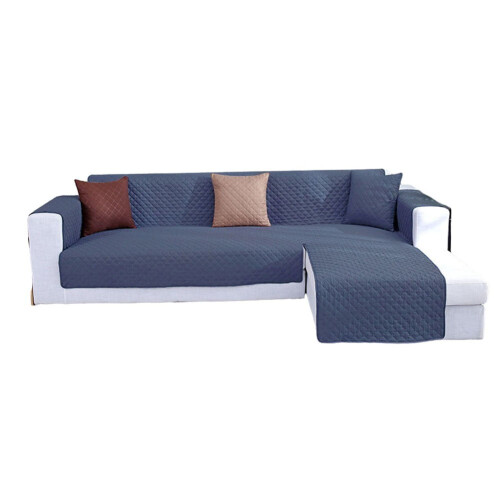 Capa para sofá modular em formato de L, ideal para quem tem cães. Protetor de móveis para sofá. 2